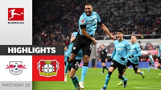 RB Leipzig - Bayer 04 Leverkusen 2-3 | Highlights | Matchday 18 – Bundesliga 2023/24