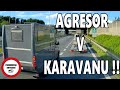 Agresivní karavanista ! Kruháč protisměre, ZIP podle Prahy - Dashcam kompilace #184