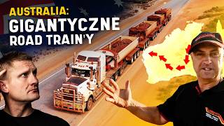 Gigantyczne Australijskie Road Trainy w Akcji - NAJWIĘKSZE ciężarówki świata!