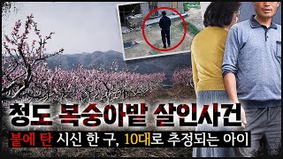 [청도 복숭아밭] 불에 탄 10대 시신, 손발을 감아 놓은 이유는 무엇인가?