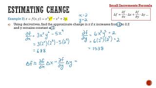 6.03B: Estimating Change Part 2