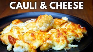 Baked Cauliflower Cheese - Easy recipe without Cream or Roux