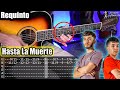 Hasta La Muerte - Eslabón Armado Ft. Iván Cornejo - Requinto | Tutorial | TABS