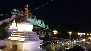 Potala by night པོ་ཏ་ལ། 布达拉宫