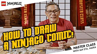LEGO NINJAGO Master Class: How to structure a comic