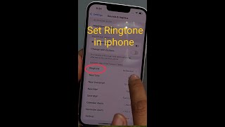 how to set ringtone in iphone/ how to change ringtone in iphone/ iphone mein ringtone kaise lagaye
