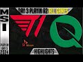 T1 vs FLY Highlights ALL GAMES | MSI 2024 Play Ins Round 2 Day 3 | T1 vs FlyQuest