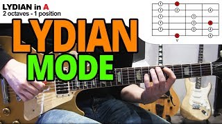 Andy's Lab - Lydian Mode - Guitar Lesson