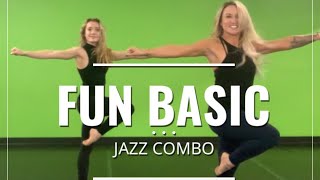 FUN BASIC JAZZ COMBO // JAZZ DANCE // DANCE COMBO // BEGINNING/INTERMEDIATE JAZZ