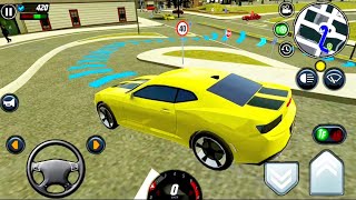 simulateur d'école de conduite automobile - voiture de course - jeux Android / i