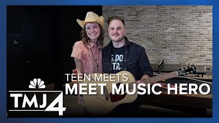 Local teen battling rare illness meets music hero Zach Bryan