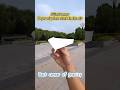 Windrunner paper airplane!Teach you how to make a paper plane that flies the longest!#handmade