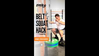The PERFECT way to BELT SQUAT at home with PRx Performance! #prxperformance #shorts