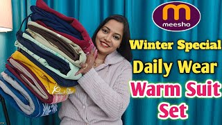 Meesho Daily Wear Winter Suit Collection | Meesho Winter Wear Haul | Adhira