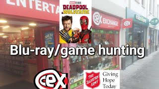 Friday blu-ray/game hunting  - will I pick up deadpool & Wolverine from Cex?