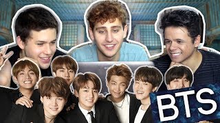 Nossa Primeira Vez! BTS - FAKE LOVE / REACT | SAMARITANOS