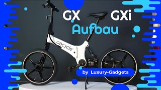 Gocycle GX - GXi Aufbau