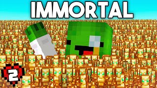 Becoming Immortal In Minecraft Hardcore 1.20