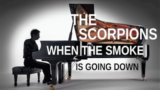 WHEN THE SMOKE IS GOING DOWN - THE SCORPIONS - Beautiful Melody - EASY NOTES Piano Cover SIMPLE PLAY