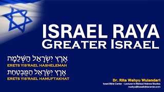 ISRAEL RAYA - Greater Israel