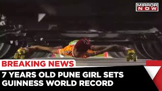 7-Year-Old Pune Girl Breaks Record In Limbo Skating | Latest News Updates | Mirror Now