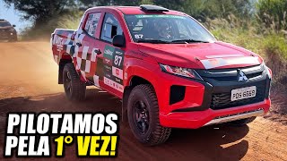 L200 Triton R, a versão de Rally com 8 amortecedores de fábrica!