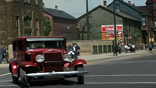 Chicago 1930s in Color, Rare Glimpse in Depression-Era [60fps, Remastered] w/Sound Design