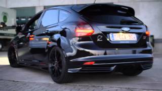 Ford Focus ST with Scorpion exhaust LOUD REVS