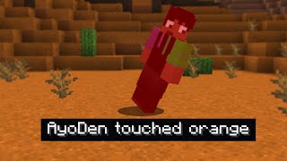 Minecraft, But If We Touch Orange...