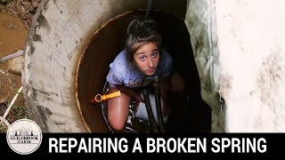 Can We Repair Our Broken Natural Spring On Our Off Grid Homestead? (Part 3)