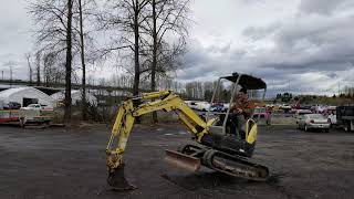 2007 Yanmar VI020 3 Mini Excavator