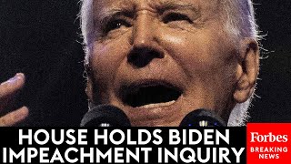 BREAKING NEWS: Biden Impeachment Inquiry Hearing Held In House Oversight Committee | Part 2
