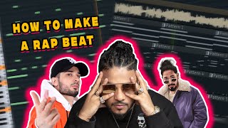 How to make a rap beat #shorts