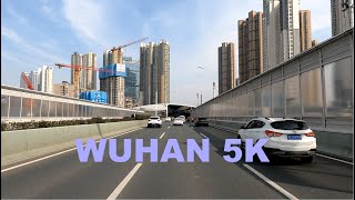 驾驶市区-武汉【高清POV.4K.5K.】鹦鹉洲长江大桥·中山路隧道·武昌火车站/Driving downtown-Wuhan-CHINA