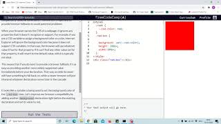 Tutorial 41 - Improve compatibility with browser fallback - free code camp (Explained)