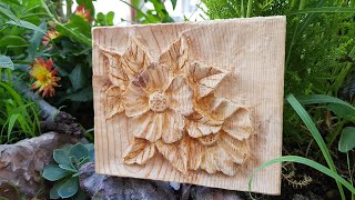 Wood Carving Relief (asmr) Wood Carving Art of wood crafts