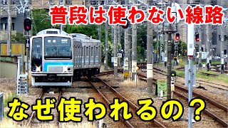 相模線海老名駅の折り返しの秘密がわかる動画