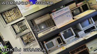 Pokój gracza \\\\ Retro gracza \\\\ 2025 r. \\\\ Lata 90 \\\\ Lata 80 \\\\ ADRIANxPL i jego kolekcja