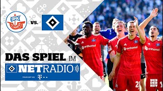 "SCHIESS, JUNGE! SCHIESS!" | Hansa Rostock vs. HSV | DAS SPIEL im HSVnetradio