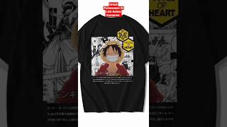 KAOS DISTRO ANIME ONE PIECE T-SHIRT #shortfeed #shorts #feedshorts