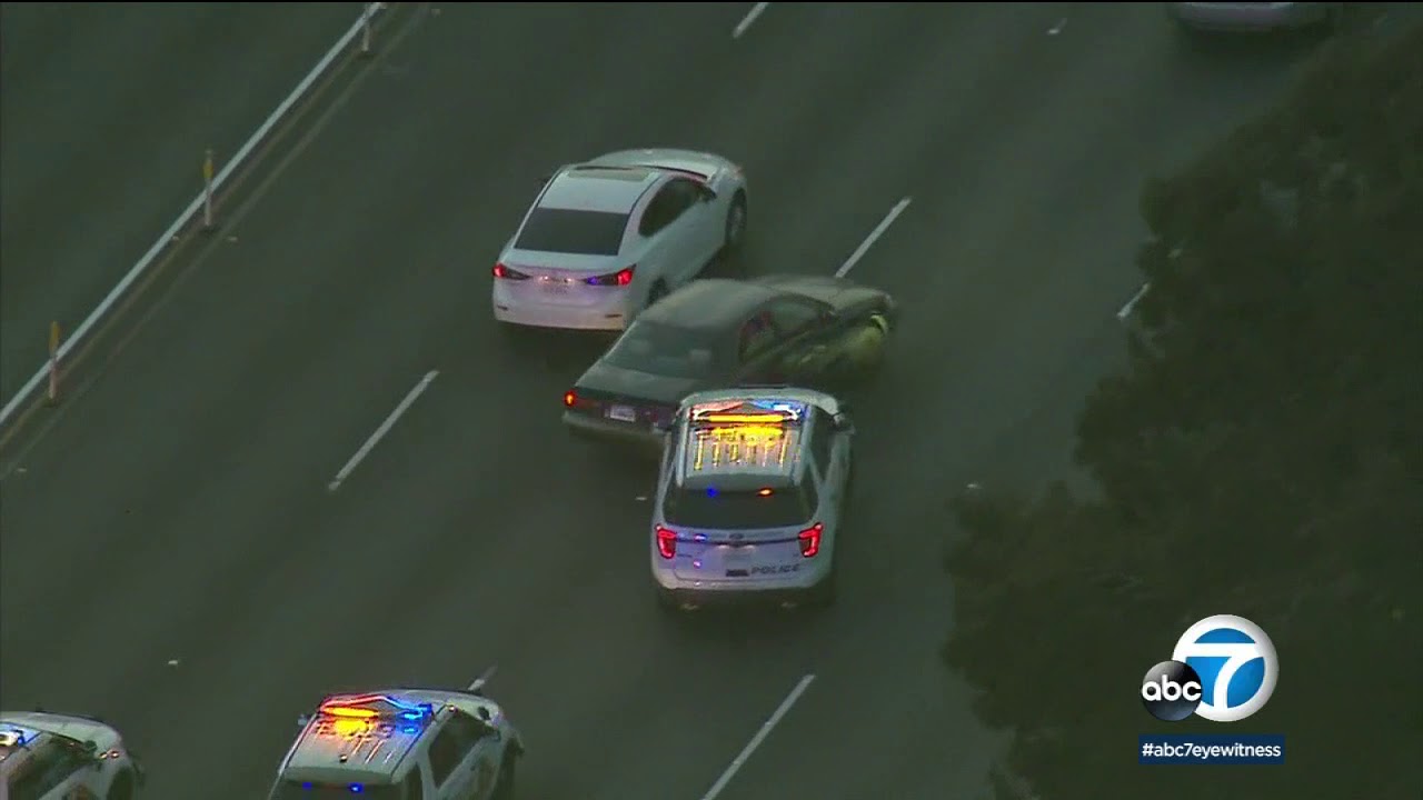 Stolen-car Suspect Leads Authorities On Erratic Chase In IE, LA County ...