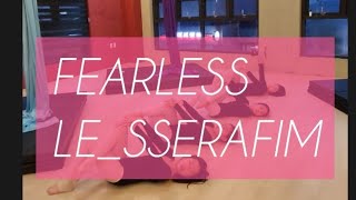 (르세라핌_FEARLESS)오르다여자아이들 에어리얼실크댄스 #aerialsilks #dance #performance