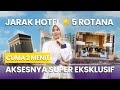 JARAK HOTEL ROTANA ⭐5 YANG PUNYA JALUR VIP KE MASJIDIL HARAM 🕋