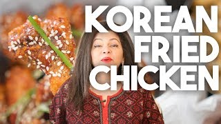 How to make crunchy Korean Fried Chicken | Dakgangjeong | Kravings