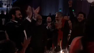 Naatu Naatu Golden Globe Awards : RRR Wins Best Original Song | Winning Moment