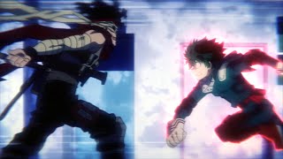 Stain recognizes Midoriya's strength in the battle against Iida, Midoriya, Shouto and Iida vs. Stain