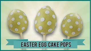 EASTER EGG CAKE POPS I Easter cake pop tutorial for Easter Eggs I Easter Set