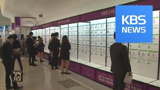 10월 취업자 6만 4천 명 증가…고용률 9개월 연속 마이너스 / KBS뉴스(News)