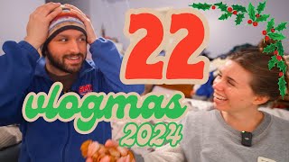 Day 22 - we're losing it 🤪 // Vlogmas 2024