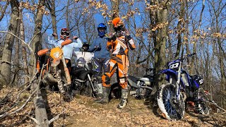 EnduroVlog#34 Hard ENDURO cu 125 urile + Cel mai greu traseu de pana acum😱.